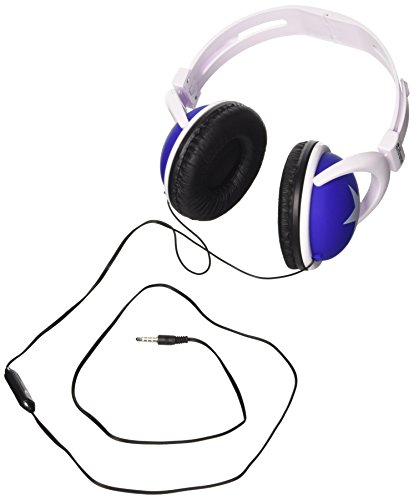 'Xtreme London ohraufliegend weiß Kopfhörer, kabelgebunden, blau (ohraufliegend Audio (3,5 mm 1/8) blau weiß 20 bis 2000 Hz kabelgebunden) von Xtreme videogames