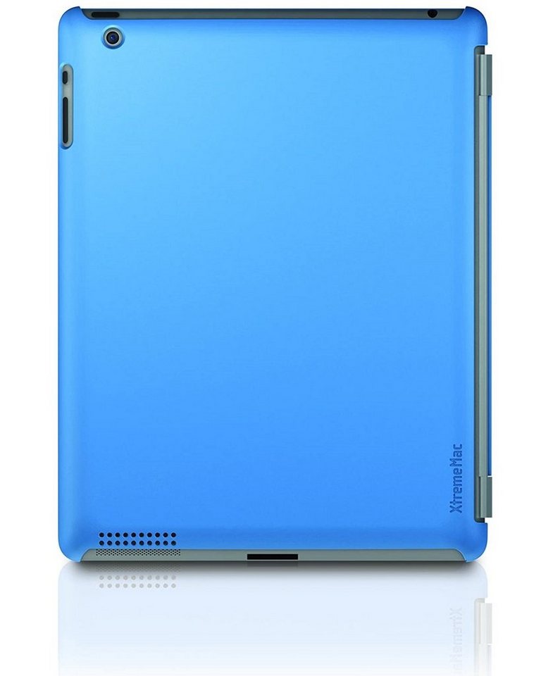 XtremeMac Tablet-Hülle Cover Schutz-Hülle Smart Case Tasche Blau, Hard-Case passend für Apple iPad 4 3 4G 3G 2 2G von XtremeMac