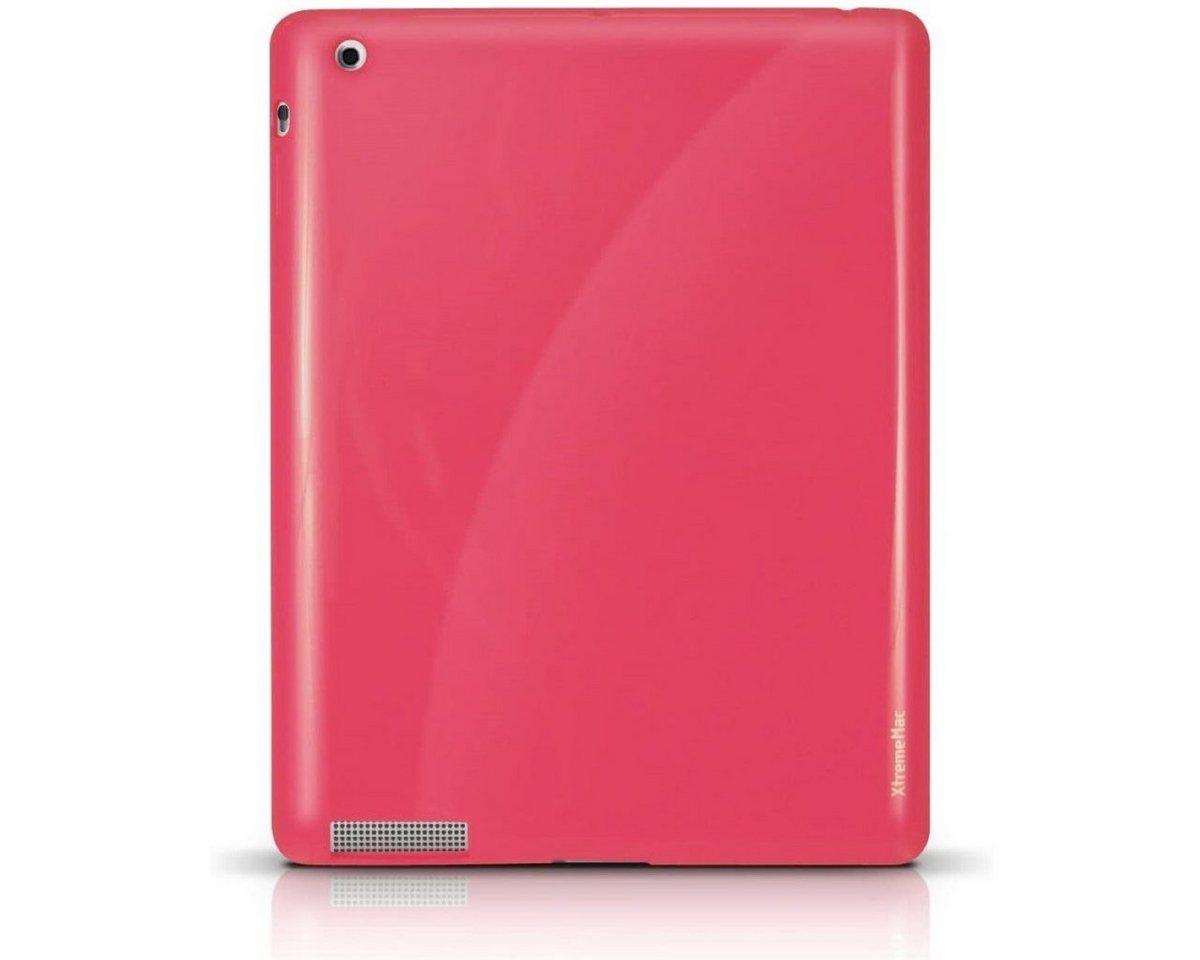 XtremeMac Tablet-Hülle Cover Schutz-Hülle Smart Case Tasche Pink, Silikon Case passend für Apple iPad 4 3 4G 3G 2 2G von XtremeMac