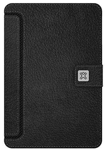XtremeMac Thin Folio Faux Leather Schutzhülle für Apple iPad Mini (Komplettschutz) aus Kunstleder schwarz von XtremeMac
