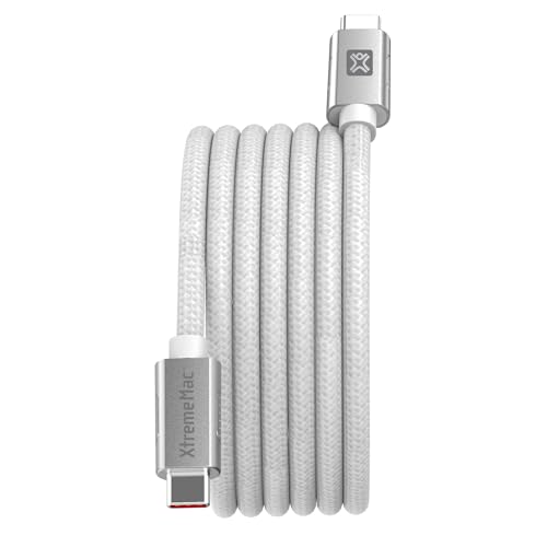 XtremeMac X-Magnet USB-C 60W Kabel 2m - Premium Magnet Ladekabel für iPhone, iPad, MacBook und alle USB-C Geräte - USB C Magnet Ladekabel, Magnet Ladekabel USB C, USB C Kabel Magnetisch XtremeMac X-Magnet USB-C 60W Kabel 2m - Premium Magnet Ladekabel für iPhone, iPad, MacBook und alle USB-C Geräte - USB C Magnet Ladekabel, Magnet Ladekabel USB C, USB C Kabel Magnetisch von XtremeMac
