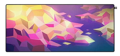 CHERRY XTRFY GP5, XL Gaming-Mauspad aus Stoff (920 x 400 x 3 mm), Glattes Speed-Pad für Präzision, Vernähte Kanten, Rutschfest, Maschinenwaschbar, Litus Pink von CHERRY XTRFY