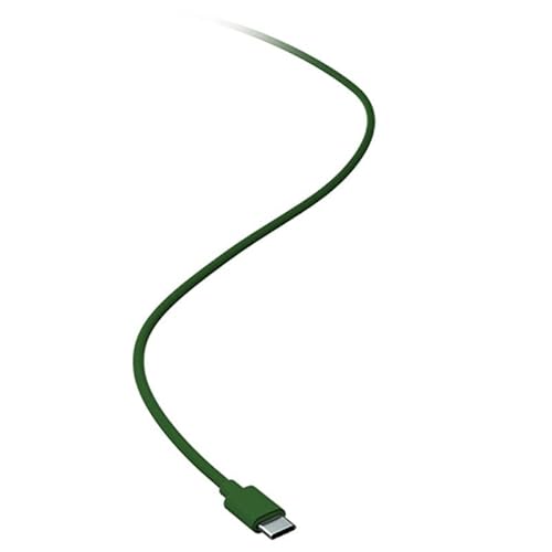 XTRFY USB-C auf USB-A Tastatur-Kabel, Standard, Braided - Forest Green von Xtrfy