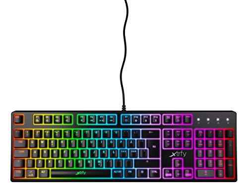 Xtrfy K4 RGB Gaming Tastatur – UK-Layout von Xtrfy