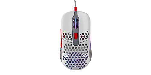 Xtrfy M42 RGB, Ultraleichte Kabelgebundene Gaming-Maus, Hochmoderner Pixart 3389 Sensor, Modulares Gehäuse (2 Größen inkl.), RGB-Beleuchtung, Retro Edition von Xtrfy