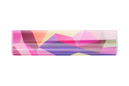 Xtrfy WR5 Compact, Handballenauflage aus hochwertigem Harz (325 x 80 x 19 mm), für 65-Prozent-Tastaturen, bequem und stylisch, rutschfeste Silikonfüße, Litus Pink Edition von Xtrfy