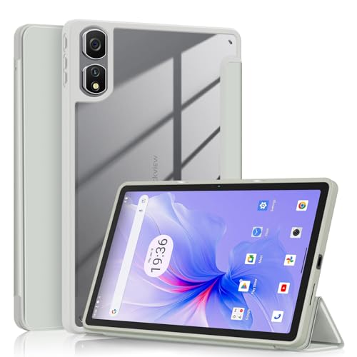 Xuanbeier Hybrid Schlank Hülle Kompatibel mit Blackview tab 16 Pro 11 Zoll Tablet Smart Schutzhülle mit Schlaf/Wach Funktion,Grau von Xuanbeier