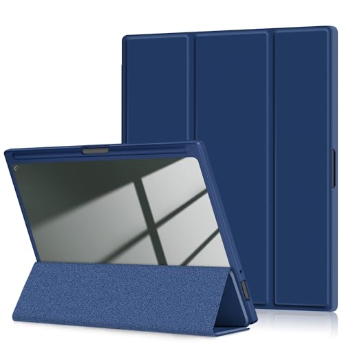 Xuanbeier Hybrid Schlank Hülle Kompatibel mit BooxNote Air 3 C/Air 3 B/W 10.3 Inch ePaper Tablet Smart Schutzhülle mit Pen Holder und Schlaf/Wach Funktion,Blau von Xuanbeier