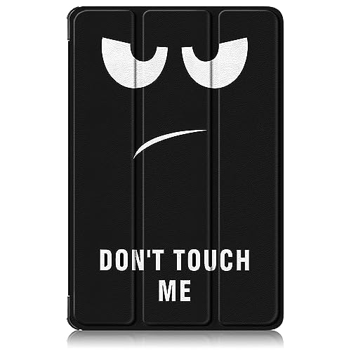 Xuanbeier Ultra Dünn Hülle Kompatibel mit Xiaomi Red mi Pad se 11" Tablette Schutzhülle mit Ständer und Schlaf/Wach Funktion,Don't Touch me von Xuanbeier