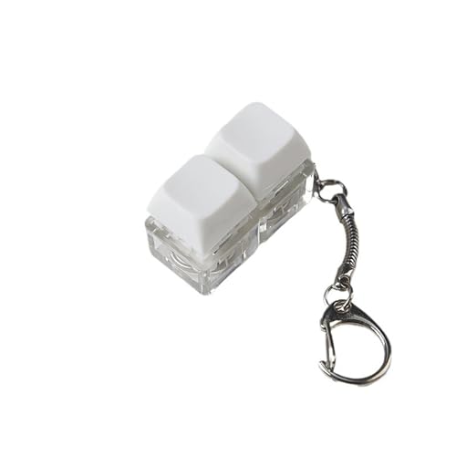Xuanxi Tragbarer Tastaturschalter, Testgerät, Testwerkzeug, LED-Licht-Tastaturschalter, Schlüsselanhänger, Spielzeug für 2-Tasten, 3-Tasten, 4-Tasten, 1 Stück, ABS-Material Xuanxi Tragbarer Tastaturschalter, Testgerät, Testwerkzeug, LED-Licht-Tastaturschalter, Schlüsselanhänger, Spielzeug für 2-Tasten, 3-Tasten, 4-Tasten, 1 Stück, ABS-Material von Xuanxi