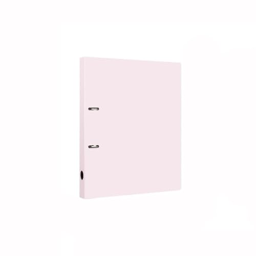 Dokumentenmappe Fächermappe A4 Perforierter Ordner PP Zwei-Loch Loseblatt-Ordner Informationsdatei-Organizer for Schule, Büro Schule Document Organizer(Pink) von Xumh2024-3