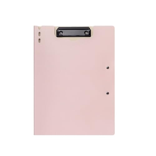 Dokumentenmappe Fächermappe Mehrfarbiger A4-Ordner, multifunktional, mit Doppelclip, Schreibblock, Daten, Verträge, Archive, Veredelung, Bürobedarf Schule Document Organizer(Pink) von Xumh2024-3