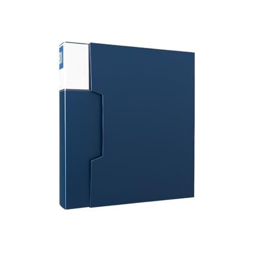 Dokumentenmappe Fächermappe Mehrlagiger A4-Ordner 80 Seiten Informationsheft mit Klarsichteinlagen Bürobedarf Notenmappe Schule Document Organizer(Blue) von Xumh2024-3