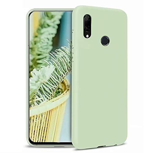 MUTOUREN Kompatibel mit Huawei P Smart Z 2019/Y9 Prime 2019 Hülle TPU Flüssig Silikon Kratzfeste Schutzhülle Handyhülle Schale Case, Matcha grün von Xunlaixin
