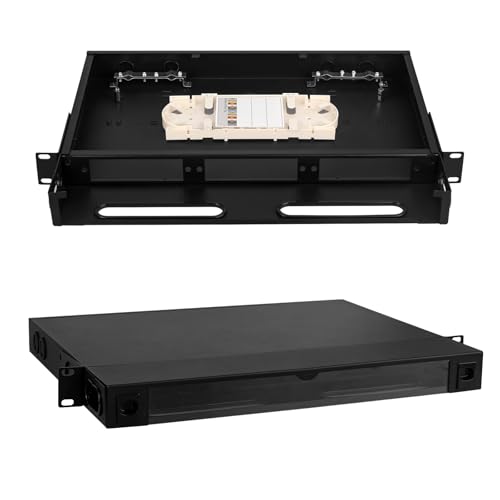 1 Packung Glasfaser-Rack-Montagegehäuse mit 3 Steckplätzen für LGX-Adapterplatten oder Kassetten (3 x Faser-Patchpanel (13 x 2,9 cm) können eingesetzt werden) 1 Packung Glasfaser-Rack-Montagegehäuse mit 3 Steckplätzen für LGX-Adapterplatten oder Kassetten (3 x Faser-Patchpanel (13 x 2,9 cm) können eingesetzt werden) von Xunsomten