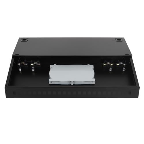 Xunsomten LGX-Patchfeld-Box mit 24 Ports, passend für 48,3 cm große Rack-Schränke von Xunsomten