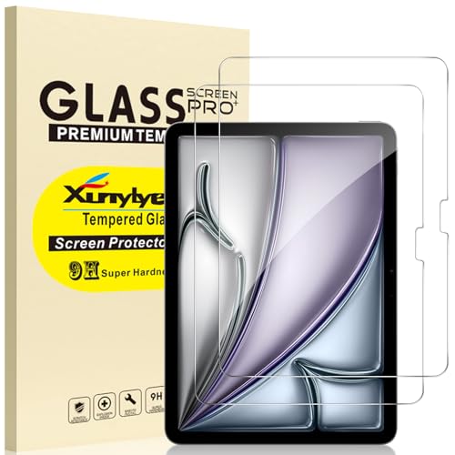 XunyLyee 2 Stück, Panzer Schutz Glas für iPad Air 11 Zoll M3 2025/ Air 11 M2 2024 Schutzfolie Displayschutz XunyLyee 2 Stück, Panzer Schutz Glas für iPad Air 11 Zoll M3 2025/ Air 11 M2 2024 Schutzfolie Displayschutz von XunyLyee