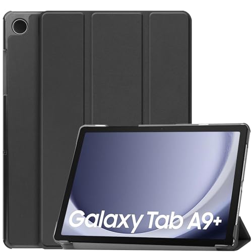 XunyLyee Hülle für Samsung Galaxy Tab A9 Plus/ A9+ 11 Zoll, Schwarz von XunyLyee