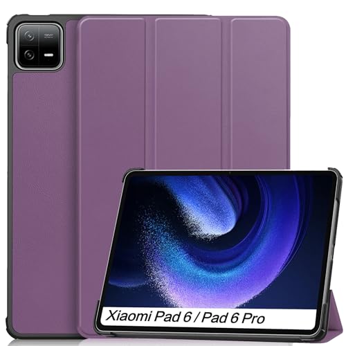 XunyLyee Hülle für Xiaomi mi Pad 6/ Pad 6 Pro (11 Zoll) Schutzhülle, Violett von XunyLyee