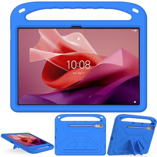 XunyLyee Kinder Hülle für Lenovo Tab P12 2023 12.7 Zoll TB-370FU Schutzhülle, Blue von XunyLyee