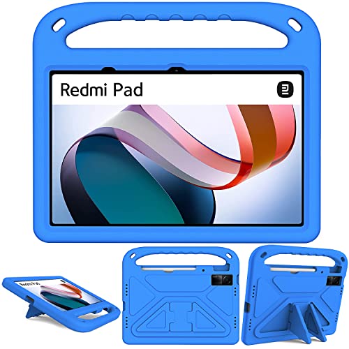 XunyLyee Kinder Hülle für Xiaomi Redmi Pad 2022 (10,61 Zoll), Blue von XunyLyee