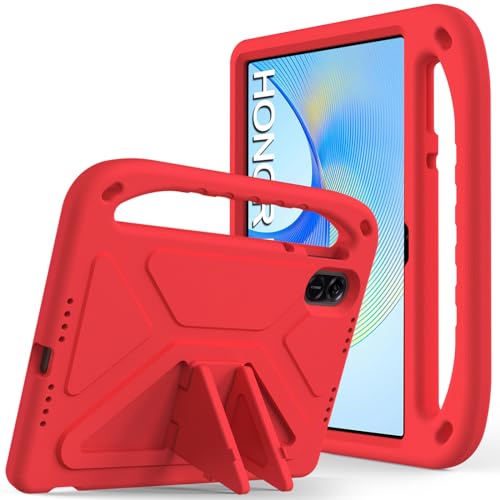 XunyLyee Kompatibel mit Honor Pad X9 (11.5 Zoll), Eva Stoßfeste Griff Kinder Schutzhülle - Rot von XunyLyee