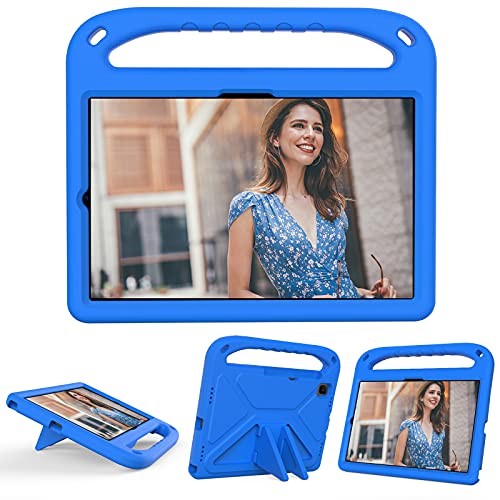 XunyLyee Kompatibel mit Samsung Galaxy Tab A7 Hülle, Eva Case Kinder Hülle [Handgriff Handle/Ständer] Schutzhülle für Samsung Galaxy Tab A7 10.4" (2020) SM-T500 T505 - Blau von XunyLyee