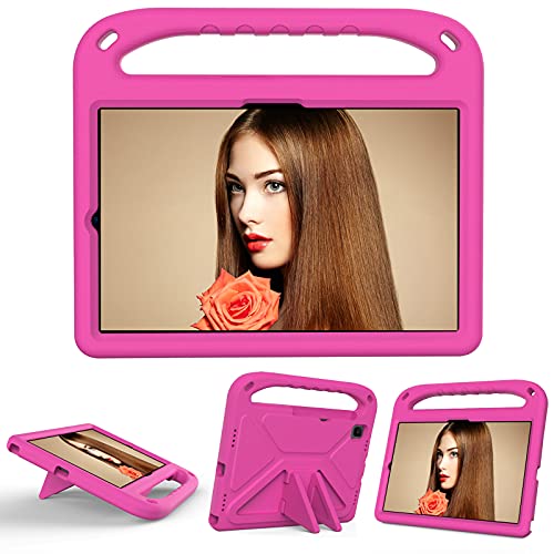 XunyLyee Kompatibel mit Samsung Galaxy Tab S5e Hülle, Eva Case Kinder Hülle [Handgriff Handle/Ständer] Schutzhülle für Galaxy Tab S5e 10.5" SM-T720 /T725 - Rose von XunyLyee