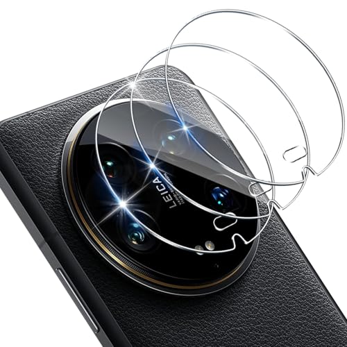 Xunzii 3 Stück Kameraschutz für Xiaomi Mi 14 Ultra 5G für Panzerglas, 9H Härte Anti- Kratzer Linse Schutzfolie, HD Klar Linse Glas Folie Anti-Kratzen Hinten Kamera Schutz Xunzii 3 Stück Kameraschutz für Xiaomi Mi 14 Ultra 5G für Panzerglas, 9H Härte Anti- Kratzer Linse Schutzfolie, HD Klar Linse Glas Folie Anti-Kratzen Hinten Kamera Schutz von Xunzii