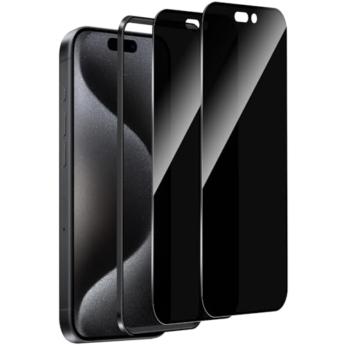 Xunzii 360° Full Screen Sichtschutz Schutzfolie für iPhone 15 Pro Max für Panzerglas, 9H Härte Anti-Spy Folie, Privacy Schutzglas, Anti-Spähen Blickschutzfolie Xunzii 360° Full Screen Sichtschutz Schutzfolie für iPhone 15 Pro Max für Panzerglas, 9H Härte Anti-Spy Folie, Privacy Schutzglas, Anti-Spähen Blickschutzfolie von Xunzii