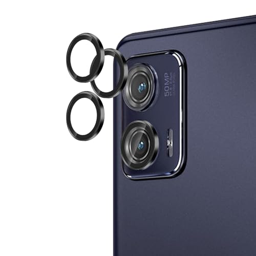 Xunzii Kameraschutz für Motorola Moto G73 für Panzerglas, 9H Härte Kratzfest Kamera Schutzglas, HD Gehärtetes Metallglas Kamera Schutzfolie Film Zubehör von Xunzii