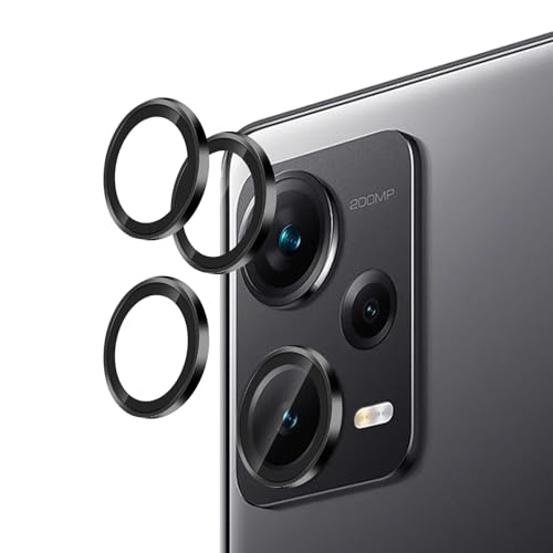Xunzii Kameraschutz für Xiaomi Redmi Note 12 Pro Plus 5G für Panzerglas, 9H Härte Kratzfest Kamera Schutzglas, HD Gehärtetes Metallglas Kamera Schutzfolie Film Zubehör von Xunzii