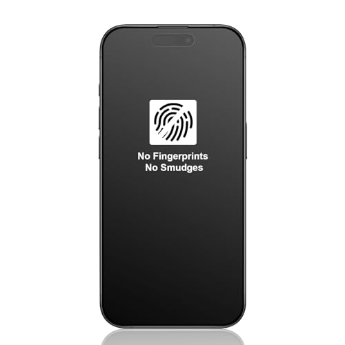 Xunzii Matt Full Screen Schutzfolie für iPhone 15 Pro Max 6,7" für Panzerglas, 2 Stück Anti-Fingerabdruck Matte Folie, 9H Härte Tempered Glas Schutzglas, Blendschutz Displayschutzfolie von Xunzii