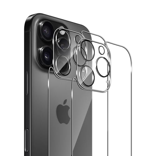 Xunzii Rückseite Schutzfolie für iPhone 16 Pro 6.3'' für Panzerglas, 2 Stück Hinten Panzerfolie+2 Stück Kameraschutz, 9H HD Film Anti-Kratzen Back Schutzglas Rutschfest Folie Xunzii Rückseite Schutzfolie für iPhone 16 Pro 6.3'' für Panzerglas, 2 Stück Hinten Panzerfolie+2 Stück Kameraschutz, 9H HD Film Anti-Kratzen Back Schutzglas Rutschfest Folie von Xunzii