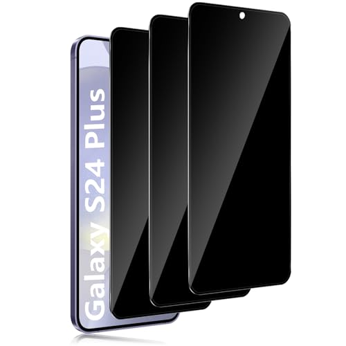 Xunzii für Samsung Galaxy S24 Plus für Panzerglas Sichtschutz - 3 Stück 9H Härte Schutzfolie Sichtschutzfolie, Blasenfreie Privacy Schutzglas, Vollständige Abdeckung Anti-Spy Panzer Schutz Glas Xunzii für Samsung Galaxy S24 Plus für Panzerglas Sichtschutz - 3 Stück 9H Härte Schutzfolie Sichtschutzfolie, Blasenfreie Privacy Schutzglas, Vollständige Abdeckung Anti-Spy Panzer Schutz Glas von Xunzii
