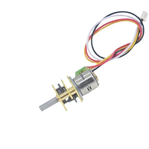 Xianglaa-Motor Mini DC Stepper Micro 5V Controller Vorwärts 5V DC Mega Drehmoment Getriebe 1 2GA-10BY bürstenloser Schrittmotor (Size : 5:1, Color : 5V) von Xuulan