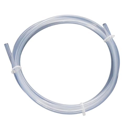 Xuulan 1 Meter FEP PTFE-Schlauch ID 0,5 mm 1 mm 2 mm 2,5 mm 3 mm 4 mm F46 isolierter Schlauch starres Rohr 600 V for 3D-Drucker-Teilerohr(Clear,ID 6mm x 8mm OD) von Xuulan