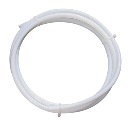 Xuulan 1 Meter FEP PTFE-Schlauch ID 0,5 mm 1 mm 2 mm 2,5 mm 3 mm 4 mm F46 isolierter Schlauch starres Rohr 600 V for 3D-Drucker-Teilerohr(White,ID 3mm x 4mm OD) von Xuulan