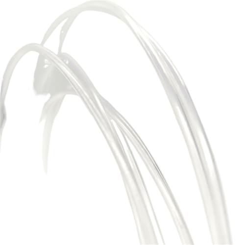 Xuulan FEP PTFE-Schlauch 1 Meter 5 Meter 1 mm 2 mm 3 mm 4 mm 5 mm 6 mm 8 mm klar for 3D-Drucker-Teilerohr(ID 2mm x 3mm OD 1 meter) von Xuulan