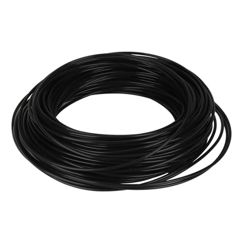 Xuulan PTFE-Schlauch Teflon for 1,75 mm 3,0 mm Hot-End-Extruder 3D-Druckerteile(Schwarz,2 meter ID 1.9mm OD 4mm) von Xuulan
