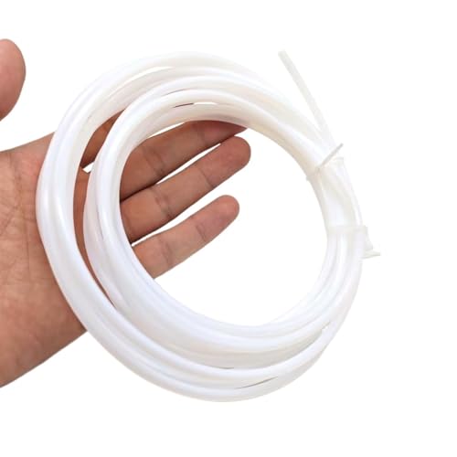 Xuulan Temperatur Korrosionsbeständigkeit 600 V 1 Meter 5 Meter PTFE-Schlauch for 3D-Drucker-Teile Rohr 1 mm 2 mm 3 mm 4 mm 5 mm 6 mm isolierter Schlauch Starres Rohr(ID 3mm x 4mm OD 1 meter) von Xuulan