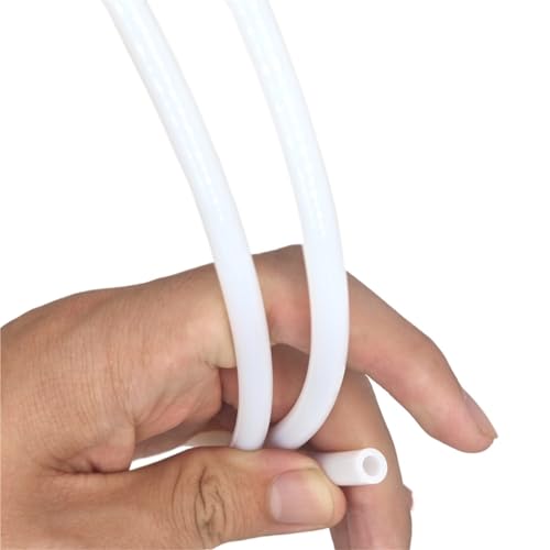 Xuulan Weißes Teflonrohr PTFE-Schlauch for Hot-End-Extruder for 1,75 mm 3,0 mm Filament 3D-Druckerteile(5 Meter 3x4mm) von Xuulan