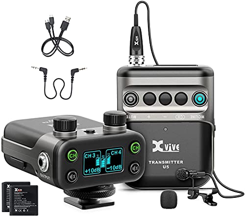 XVIVE - U5 LAVALIER - Digitales drahtloses System für DSLR- oder Broadcast-Kamera XVIVE - U5 LAVALIER - Digitales drahtloses System für DSLR- oder Broadcast-Kamera von Xvive