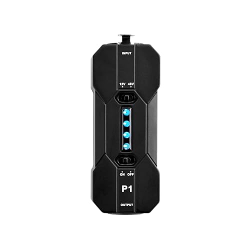 Xvive P1 12V/48V Phantomspeisung für Kondensatormikrofon, Shotgun Mikrofon von Xvive