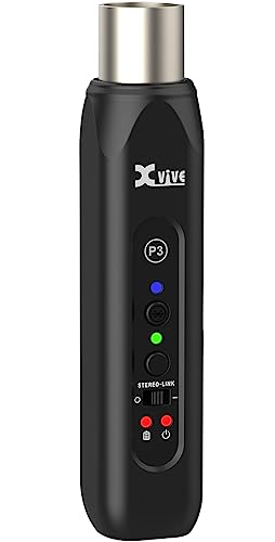 Xvive P3 XLR Bluetooth Audio-Empfänger für Mixer, aktive PA/DJ-Systeme von Xvive