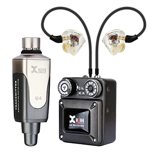 Xvive - U4T9 - Bundle Wireless System + In-Ear Kopfhörer von Xvive