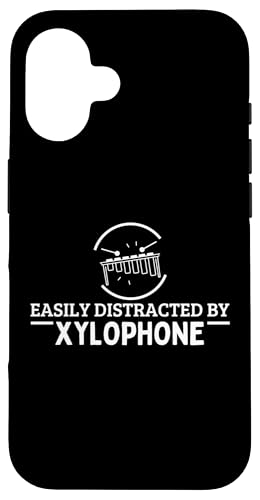 Lässt sich leicht vom Xylophon-Xylophon-Player ablenken Hülle für iPhone 16 Lässt sich leicht vom Xylophon-Xylophon-Player ablenken Hülle für iPhone 16 von Xylophone Designs For Percussion Musician
