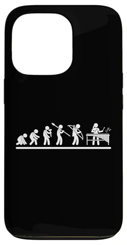 Vibraphone Evolution Marimba Women Funny Xylophon Player Hülle für iPhone 13 Pro von Xylophone Designs For Percussion Musician