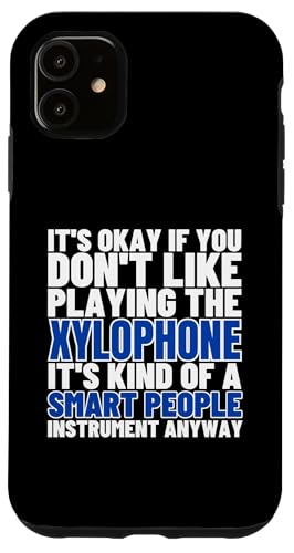 Xylophon Is For Smart People Lustiger Xylophon-Player Hülle für iPhone 11 Xylophon Is For Smart People Lustiger Xylophon-Player Hülle für iPhone 11 von Xylophone Designs For Percussion Musician