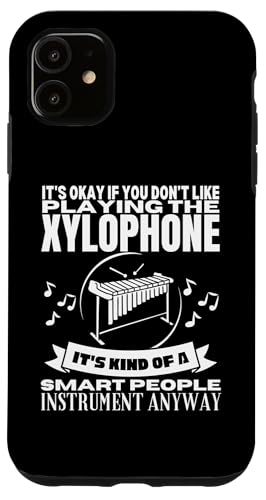 Xylophon Is For Smart People Lustiger Xylophon-Player Hülle für iPhone 11 Xylophon Is For Smart People Lustiger Xylophon-Player Hülle für iPhone 11 von Xylophone Designs For Percussion Musician